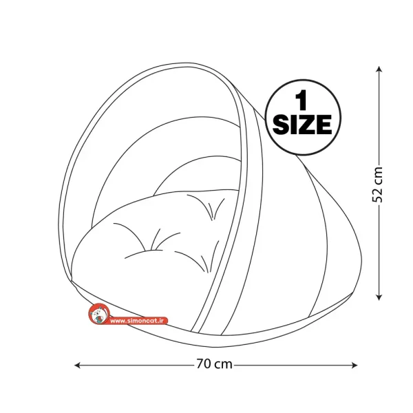 جای خواب سگ و گربه