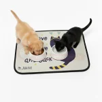 مت ظرف غذا و آب سگ و گربه