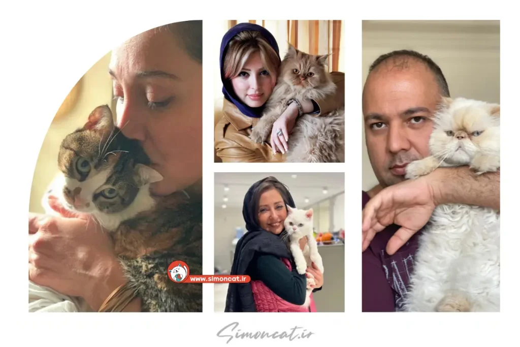 گربه بازیگران ایران