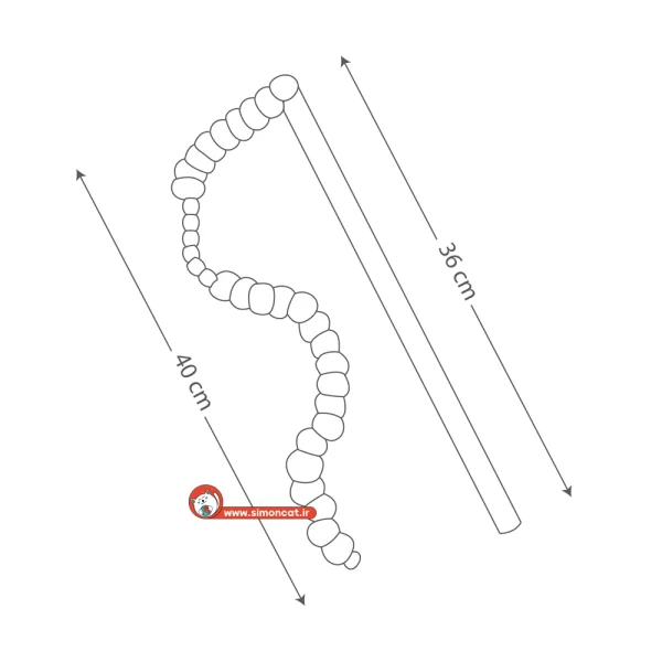 ابعاد اسباب بازی گربه