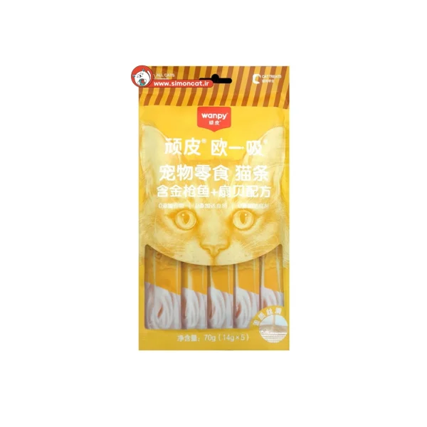 بستنی گربه ونپی با طعم تن و گوش‌ماهی