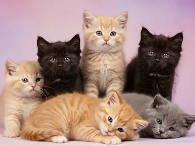 تنوع رنگی گربه