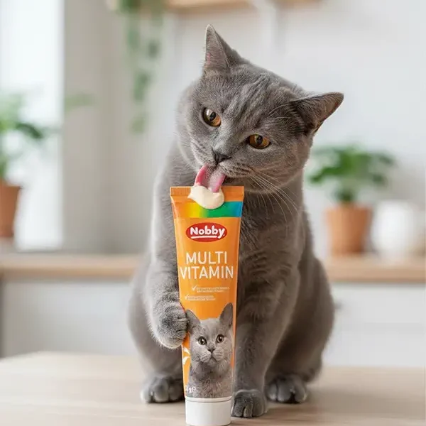 خمیر مولتی ویتامین گربه نوبی Nobby multivitamin