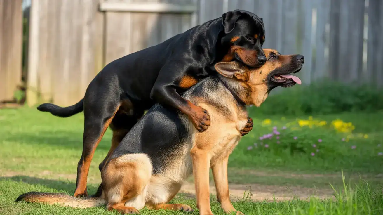 زمان جفت‌گیری سگ ژرمن