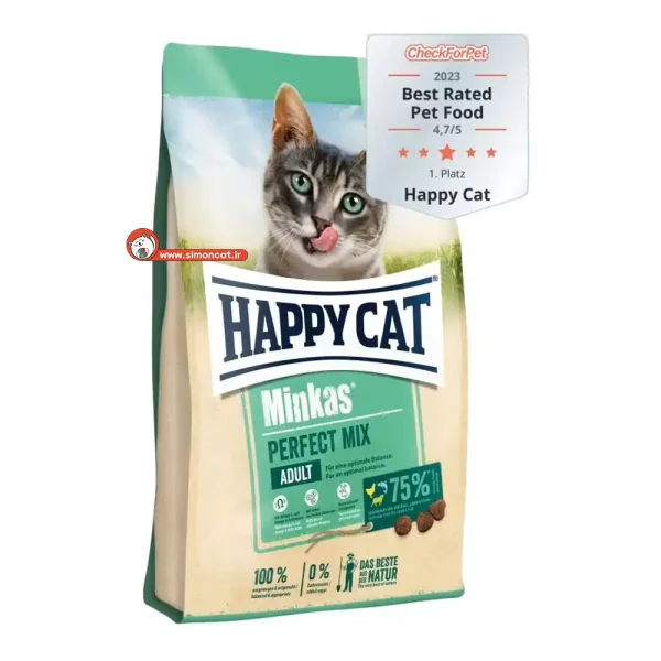 غذای خشک گربه هپی کت میناکس میکس