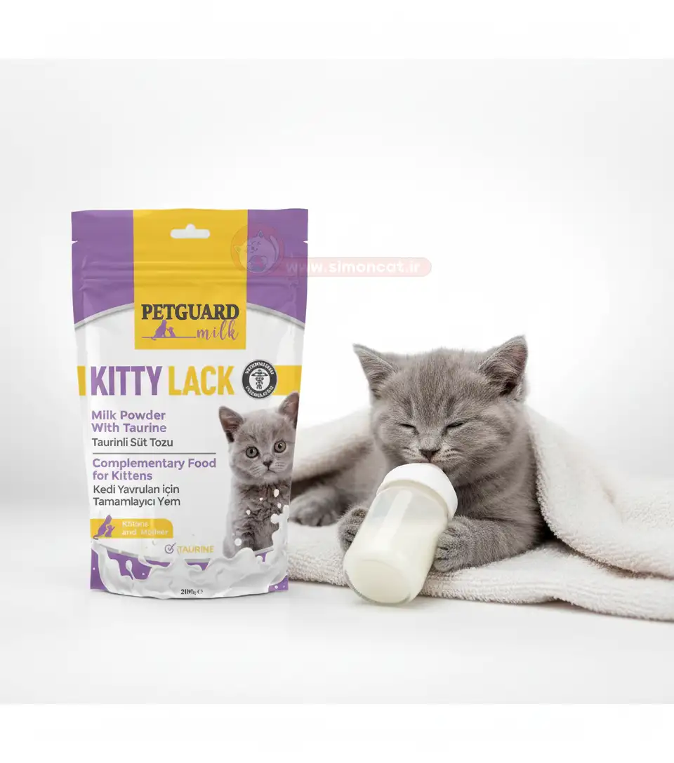 مشخصات شیر خشک بچه گربه برند Petguard