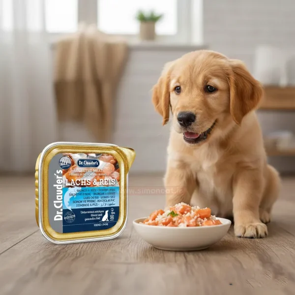 ووم سگ دکتر کلادرز طعم سالمون و برنج