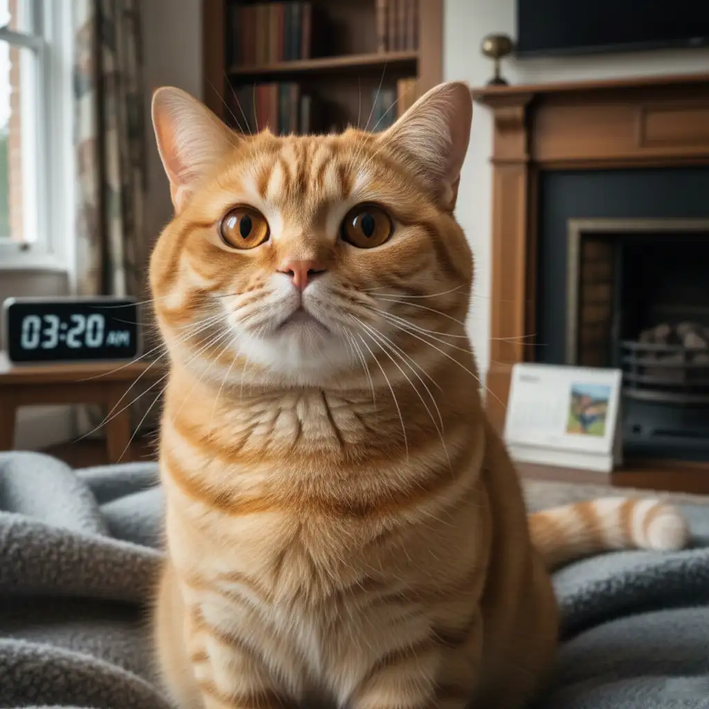 گربه بریتیش نارنجی