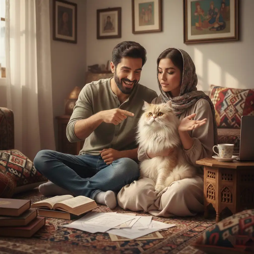 انتخاب اسم گربه ایرانی