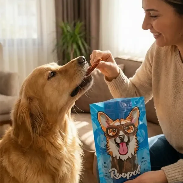 تشویقی دم گاو برای سگ