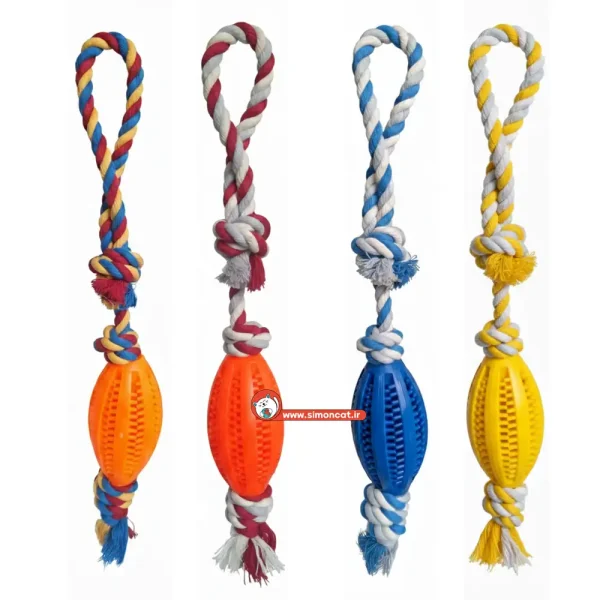 توپ دنتال سگ با مخزن تشویقی مدل C