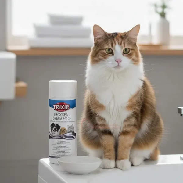 شامپو خشک سگ و گربه و جوندگان برند trixie