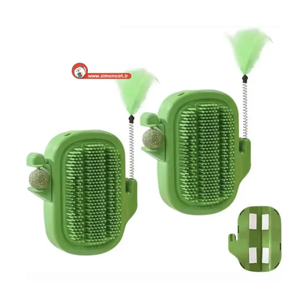 شانه دیواری کتنیپ دار