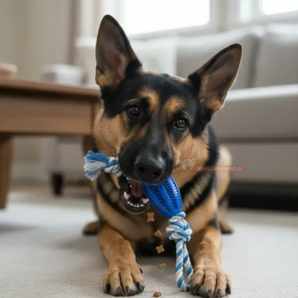 مشخصات توپ دنتال با مخزن تشویقی سگ