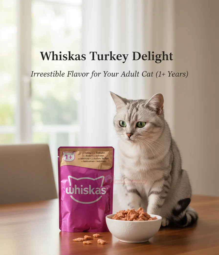 پوچ گربه بوقلمون ویسکاس